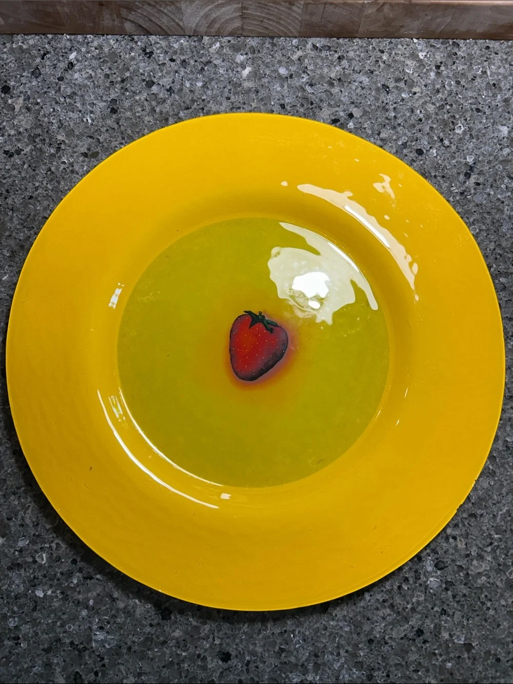 Dibbern made in Germany serving plate with strawberry design